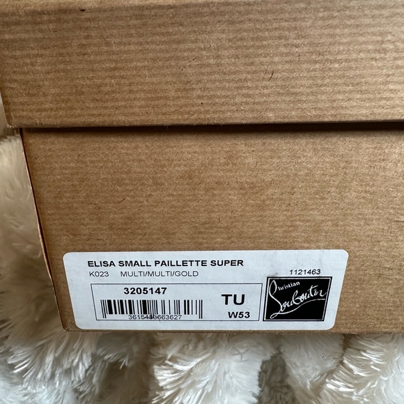 Elisa Small Paillette Super Multi/Multi/Gold - Like New - Picture 12 of 12